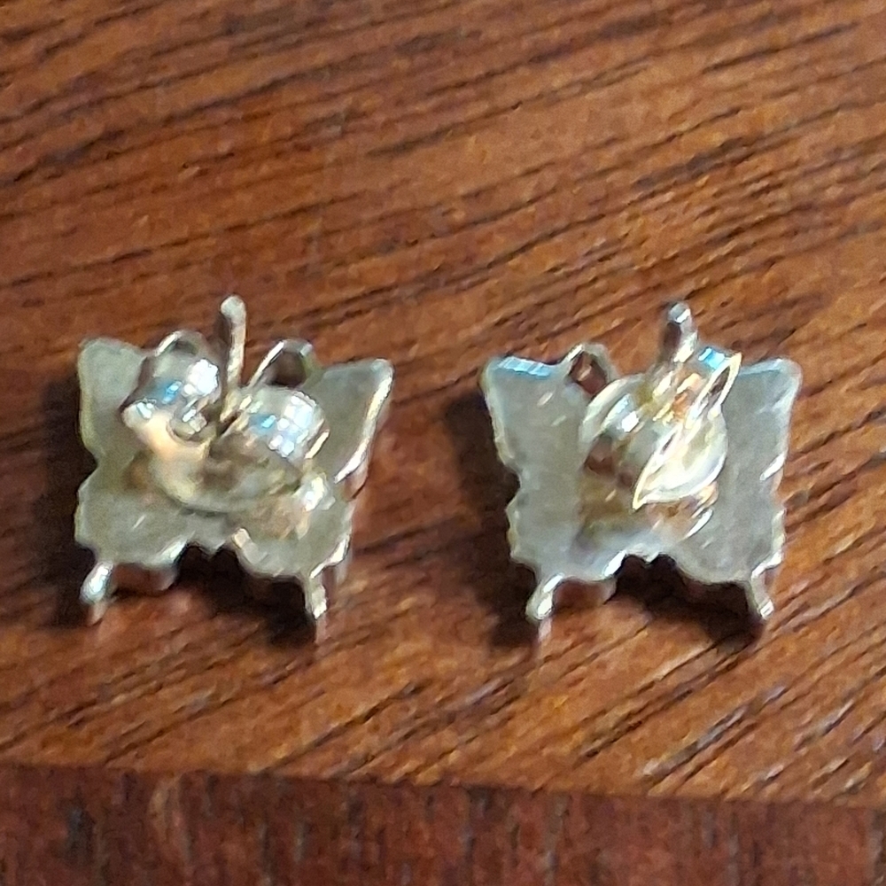 Gucci Silver Butterfly Earrings - Picture 5 of 7
